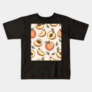 Hand Drawn Peaches | Urban Finery Kids T-Shirt